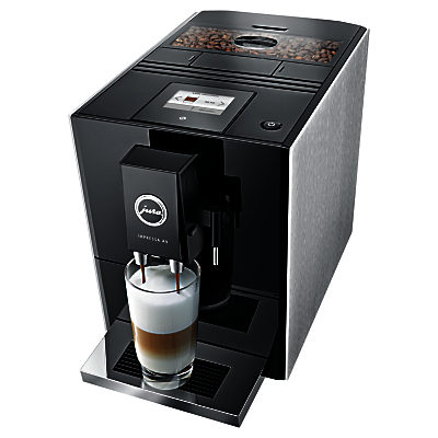 Jura Impressa A9 Bean-to-Cup Coffee Machine, Aluminium